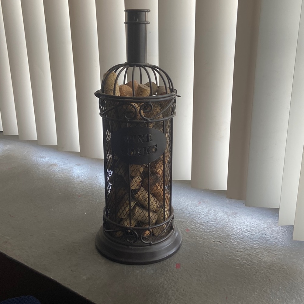 15” Wine Cork Holder